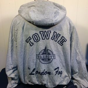 NWT London Fog lightweight reversible Varstiy jacket size XL